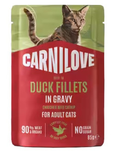 Carnilove Cat Gravy Duck - Kaczka w sosie 85g