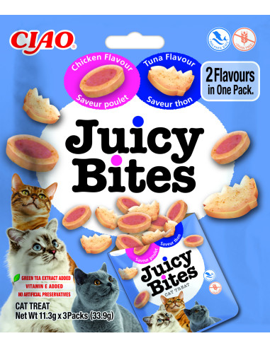 Inaba Wilgotne przysmaki Juicy Bites - Tuńczyk...