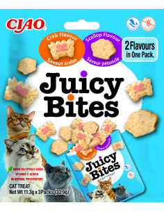 Inaba Wilgotne przysmaki Juicy Bites - Krab i przegrzebek