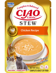 Inaba Cat Ciao Entrée Stew - Chicken Recipe 40g