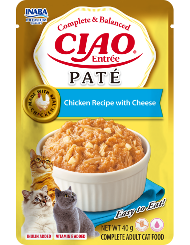 Inaba Cat Ciao Entrée Pate - Chicken Recipe...