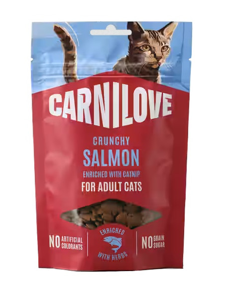 Carnilove Cat Crunchy Snack - Łosoś z kocimiętką 50g