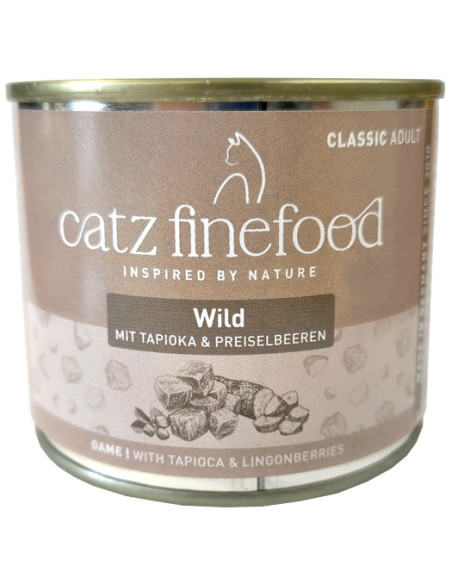 Catz Finefood Classic N.09 Dziczyzna 200g