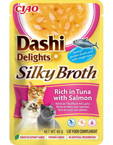 Inaba Cat Dashi Delights Silky Broth - Tuna &...