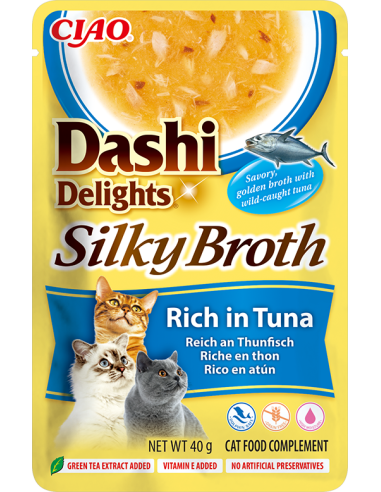Inaba Cat Dashi Delights Silky Broth - Tuna...