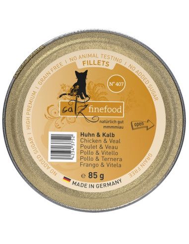 Catz Finefood Filety N.407 Kurczak/Cielęcina...