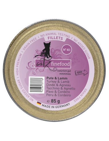 Catz Finefood Filety N.411 Indyk Kurczak...