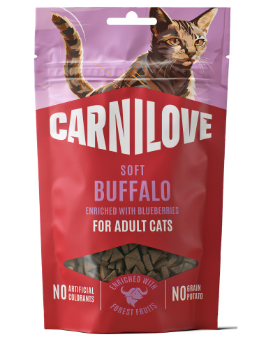 Carnilove Cat Soft Snack Przysmaki - Bawół z...