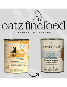 Catz Finefood Ragout N.607 Kaczka i Kangur 380g 2
