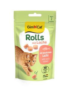 GimCat Rolls - Łosoś 40g 2