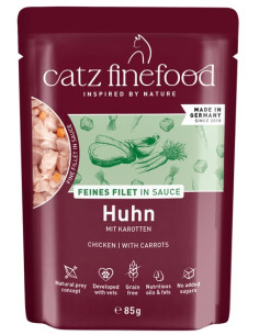 Catz Finefood Feines Filet In Sauce Kurczak i marchew 85g