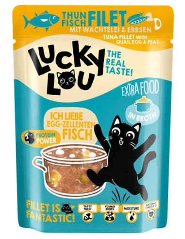 Lucky Lou Extrafood Tuńczyk i jajko przepiórcze...