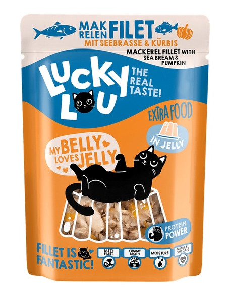 Lucky Lou Extrafood Makrela i dorada w galaretce 70g