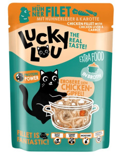 Lucky Lou Extrafood Kurczak i wątróbka z kurczaka w...