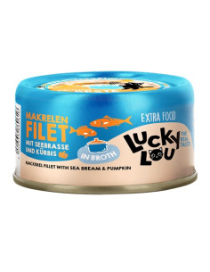 Lucky Lou Extrafood Makrela i dorada w bulionie puszka 70g