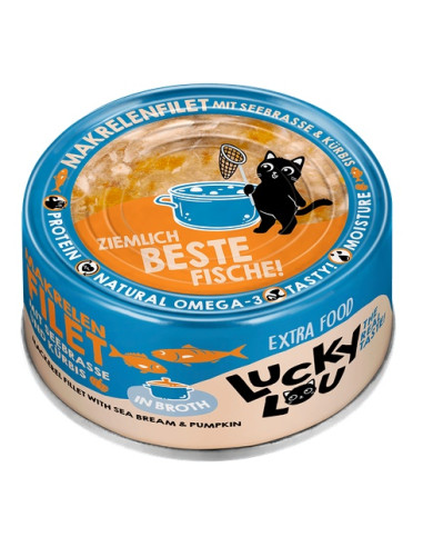 Lucky Lou Extrafood Makrela i dorada w bulionie...
