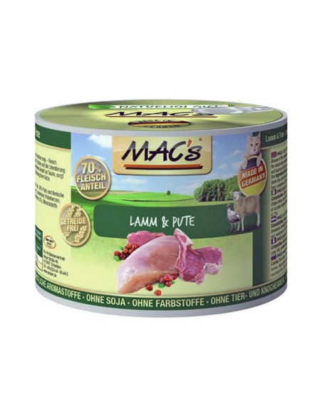 MAC's Cat Jagnięcina i indyk 200g