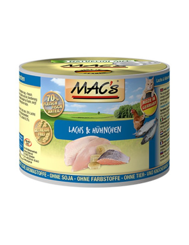 MAC's Cat Łosoś i Kurczak 200g