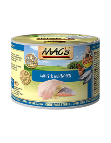 MAC's Cat Łosoś i Kurczak 200g