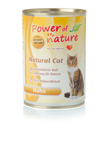 Power of Nature Natural Cat Huhn - Kurczak 400g