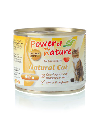 Power of Nature Natural Cat Huhn - Kurczak 200g