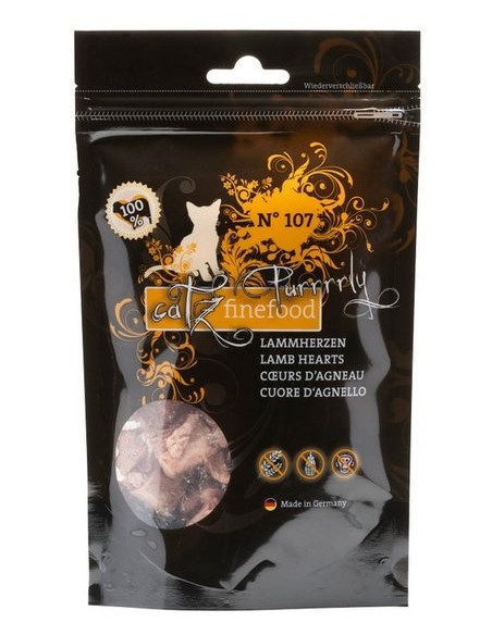 Catz Finefood Purrrrly N.107 Serca jagnięce 35g